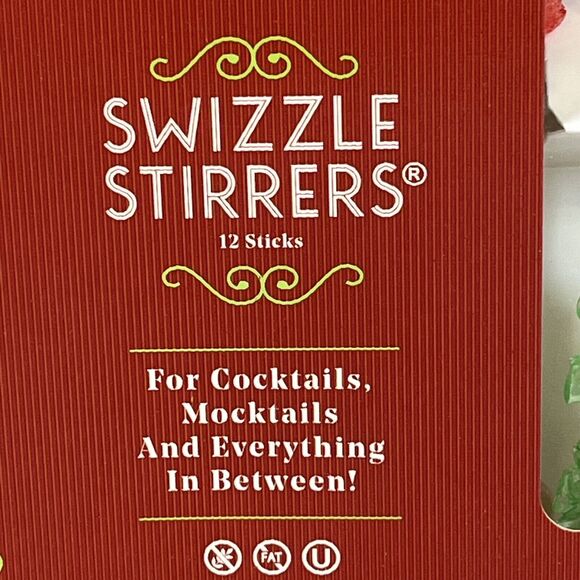 ROCK‎ CANDY HOLIDAY CHRISTMAS COCKTAIL SWIZZLE STIRRERS. 12 PER BOX. 4 BOXES - Picture 2 of 6